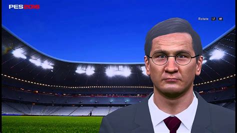 pes 2016 manager face